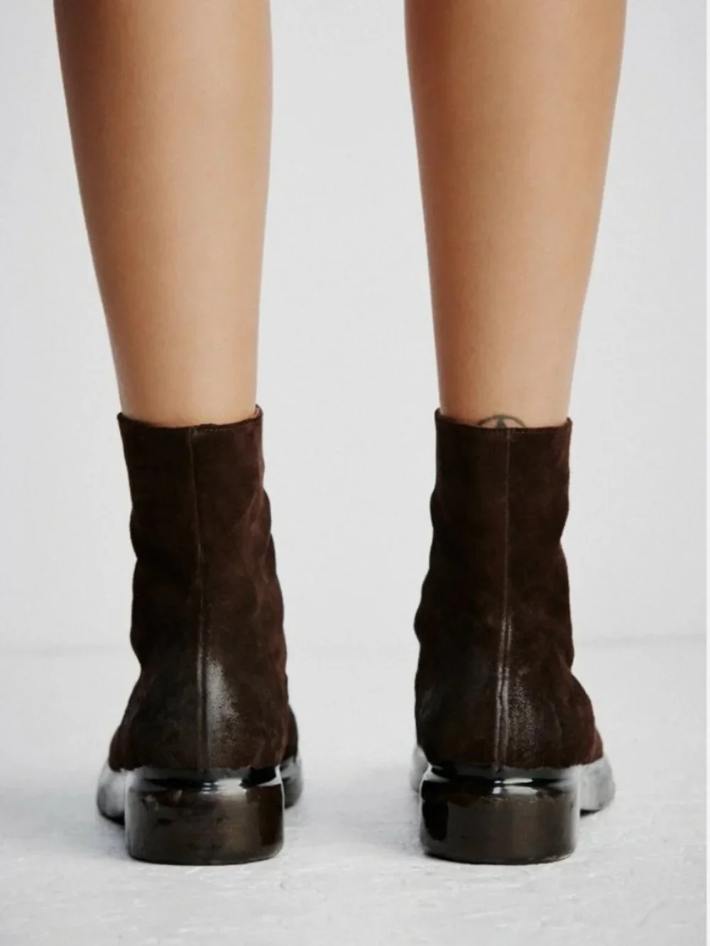 New Free People Aviation Lace Up Boots size 9 MSRP: $468 Suede